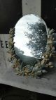 Hollywood Regency Syroco Wood Dresser Vanity Mirror Barbola Roses Shabby Chic Mirrors photo 4