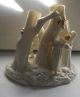 1870s Royal Worcester Figural Group Boy And Girl Hide And Seek Excellent Cond. Figurines photo 1