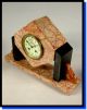 Stunning Art Deco French Marble Garniture Time & Strike Clock Vgc Just Serviced Clocks photo 6