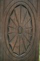 19th C.  Rosewood Carved Wooden Panel With Central Carvings Other photo 1