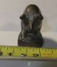 Antique Early 1900 ' S Pig Paperweight Old Butcher Advertising Haight & Clark Ny Metalware photo 1