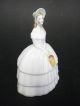A Crown Staffordshire Crinoline Lady China Bell,  With Three Others Figurines photo 1