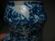 Antique Spongeware Blue And White Salt Glazed Stoneware Pitcher Pitchers photo 7