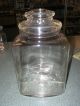 6 Vintage Apothecary Drug Candy Terrarium Clear Glass Jars With Lids Jars photo 5