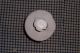 Antique Primitive Early White Painted Wooden Spice Jar Bowl With Lid Primitives photo 4