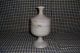 Antique Primitive Early White Painted Wooden Spice Jar Bowl With Lid Primitives photo 5