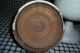 Antique Primitive Early White Painted Wooden Spice Jar Bowl With Lid Primitives photo 7