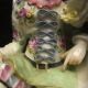 Antique English Soft Paste Porcelain Figure Bow (?) Figurines photo 9