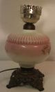 Vintage Gone With The Wind Oil Lamp Base Converted Electric Pinks Lamps photo 1