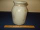 Antique 19thc.  Sawyer&merham Nashua N.  H.  New England Stoneware Storage Jar Nr Crocks photo 3
