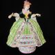 Antique German Porcelain Carl Theime Dresden Porcelain Queen Half Doll Figurine Figurines photo 1