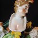 Antique German Porcelain Carl Theime Dresden Porcelain Queen Half Doll Figurine Figurines photo 3