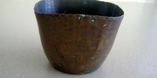 Copper Deep Bowl From Sweden Hand Crafted 4 