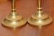 Rare Antique Whale Oil Brass Lamp Set.  Late 1700 ' S - Early 1800 ' S.  Gorgeous Lamps photo 6