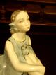 1950s Old Soviet Latvian Riga Porcelain Figurine Girl Ballerina. Figurines photo 1