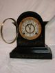 Antique American Essex Ansonia Iron Parlor Clock 2ms Clocks photo 9