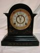 Antique American Essex Ansonia Iron Parlor Clock 2ms Clocks photo 5