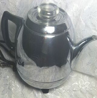 Pristine Vintage Ge Deluxe Automatic Coffee Maker photo