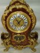 19th Cent.  Marquetry Wood And Gilt Bronze Mounted Clock Clocks photo 3
