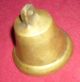 Heavy Vintage Antique Copper Bell Metalware photo 2