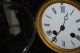 Antique French Marble/slate Clock Runs,  Spelter Clock Topper Clocks photo 1