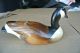 2 Vintage Carved Wood Wooden Canada Goose & Mallard Figurines Decoys Excl Carved Figures photo 5