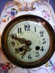 Antique Porcelain Mantel Clock French France Clocks photo 1