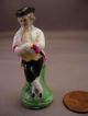 Miniature Staffordshire Figure Of A 18th Century Gentleman Figurines photo 3