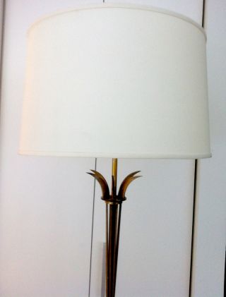 Art Deco Brass French Floor Lamp photo