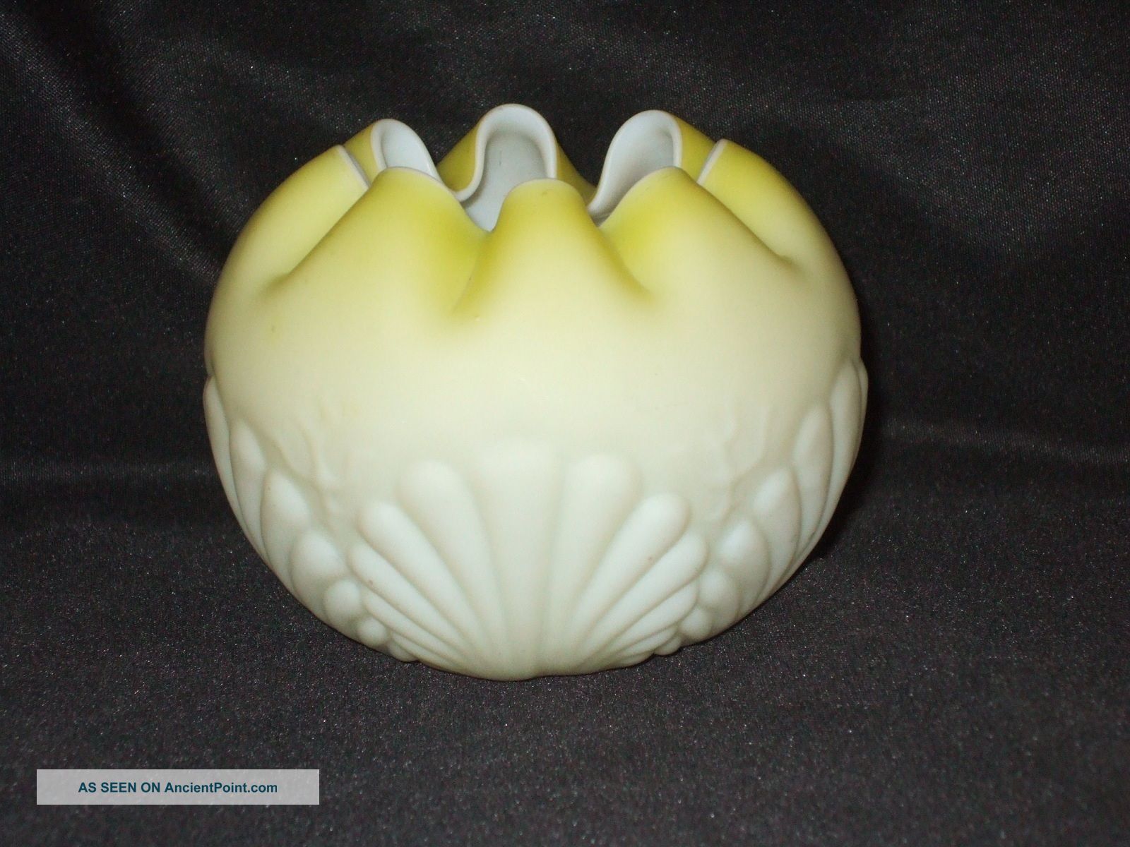 Victorian Shell & Sea Weed Rose Bowl Vase Vases photo