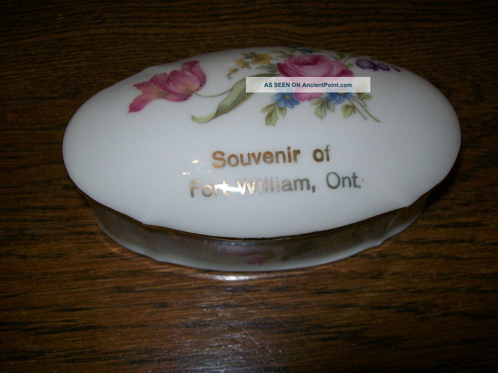 Made In Germany Porcelain Covered Box Boxes photo