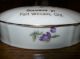 Made In Germany Porcelain Covered Box Boxes photo 1