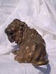 Magnificent French Gilt Bronze Lion Circa 1860 Metalware photo 7