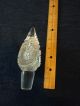 Cut Crystal Stopper,  Signed,  6 
