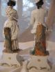 Pair Of Old Paris Porcelain Figurines Figurines photo 2