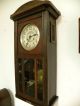 Antique German Behrens Fine Wall Clock Circa 1910 Clean And Running Fine Clocks photo 4