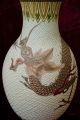 Circa 1950 ' S Magnificent Pair Of Large Ceramic Chinese Dragon Urn Lamps Lamps photo 11