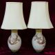 Circa 1950 ' S Magnificent Pair Of Large Ceramic Chinese Dragon Urn Lamps Lamps photo 1
