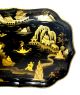 Chinoiserie Decorated Papier Mache Tray,  C.  1840 - 50,  Custom Stand Also Available Other photo 2