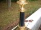 Vintage Stiffel Colonial Brass Table Lamp With Shade. . . .  Rare. . . . Lamps photo 5