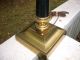 Vintage Stiffel Colonial Brass Table Lamp With Shade. . . .  Rare. . . . Lamps photo 8