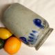Antique Stoneware: 1/2gal.  Pa Storage Jar W/ Cobalt Dangling Hearts,  19thc. Crocks photo 11