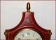 German 1962 Junghans Unusual Ato - Mat 7 Jewels Wooden & Brass 14.  5  Wall Clock Clocks photo 3