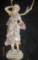 Antique French Figural Lamp 