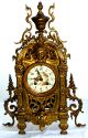 Antique 19th Century French Bronze Mantel Clock / Pendulum Clocks photo 1