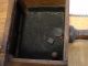 Old Early Wooden Voting Box With A Ball And A Black Square And A Black Checker Boxes photo 1