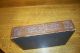 Vintage Decorative Leather - Look Lided Wooden Box Boxes photo 2