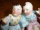 Pair Old Porcelain German Ernst Bohne Sohne Oriental Twin Boys Figurines Asian Figurines photo 4