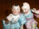 Pair Old Porcelain German Ernst Bohne Sohne Oriental Twin Boys Figurines Asian Figurines photo 6