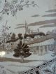 Antique Yosemite T&r Boote Large Transferware Platter Aesthetic England 1880 ' S Platters & Trays photo 11